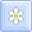Pastel Blue Flower Block
